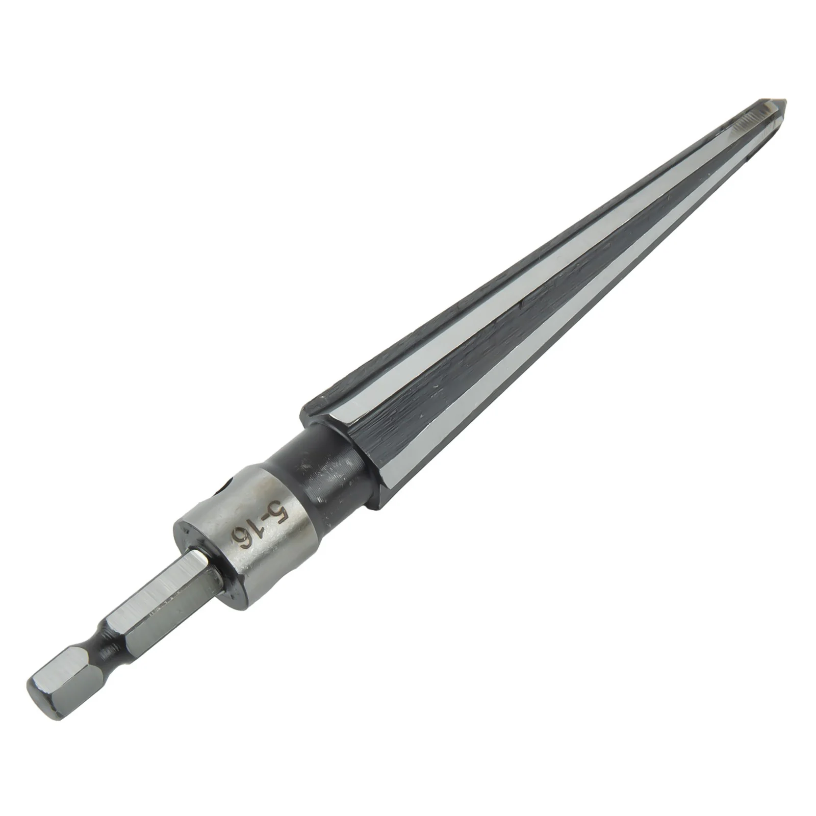 Alesatore conico manuale Utensile da taglio Alesatura Manico a T Falegname Falegname Punta da trapano 5-16mm 6 smussatura scanalata