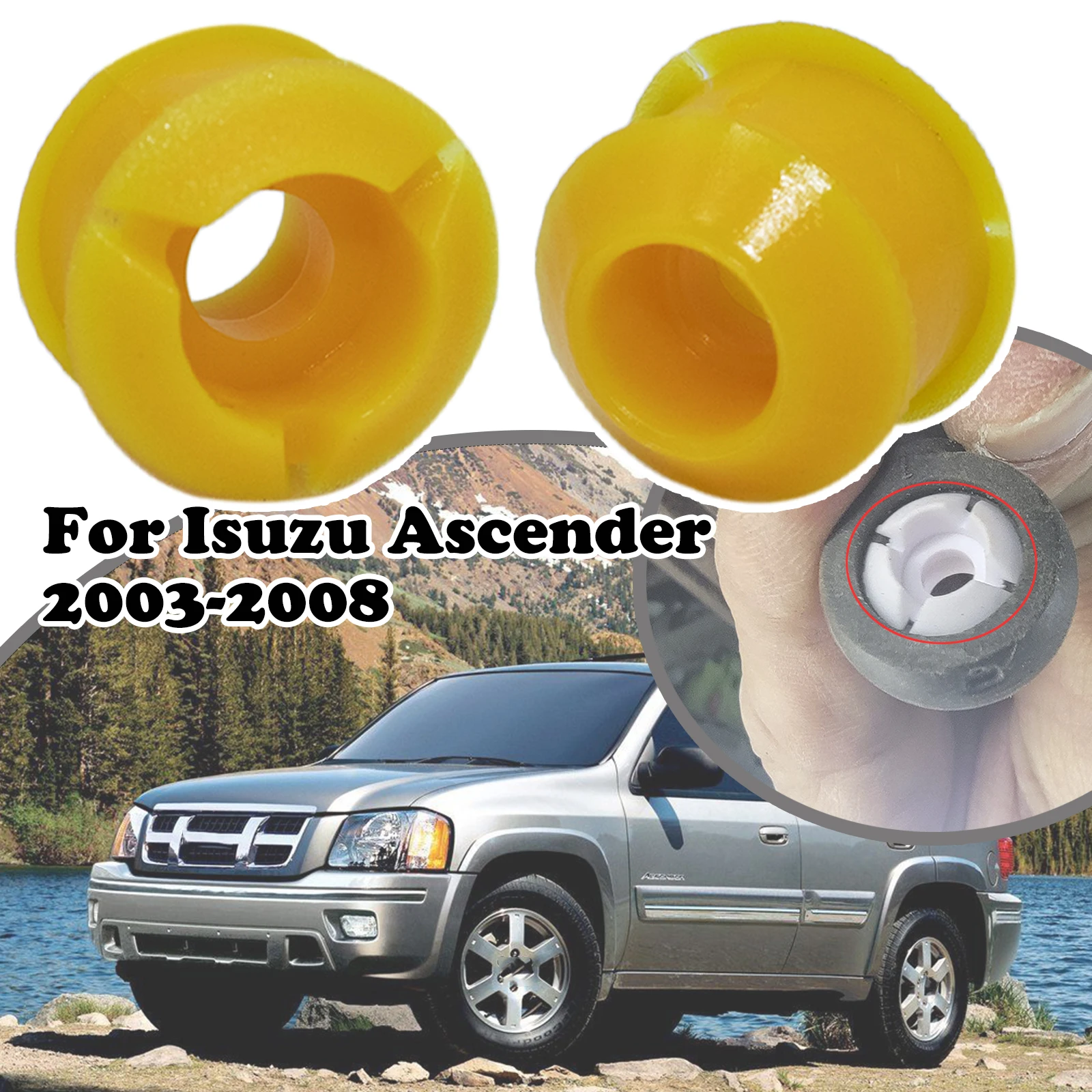 

For Isuzu Ascender Automatic Transmission Shift Cable Bushing Repair Kit Gear Selector Change Lever AndPivot Grommet Replacement