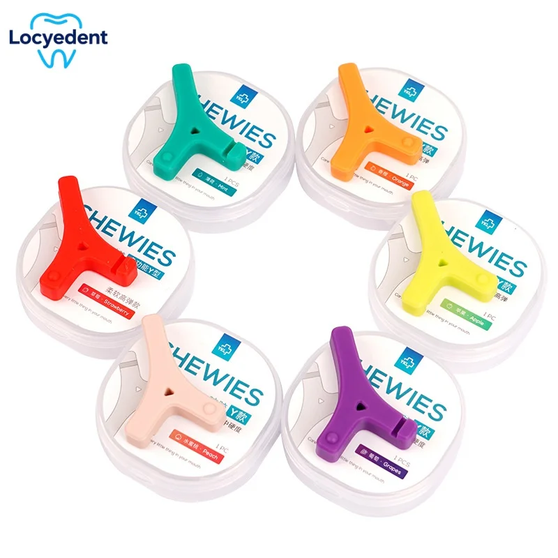 10Box Tooth Chew Aligners Silicone Teeth Stick Y Shape Orthodontic Bite Chewies Dental Invisable Braces Aligners Seate Retainer