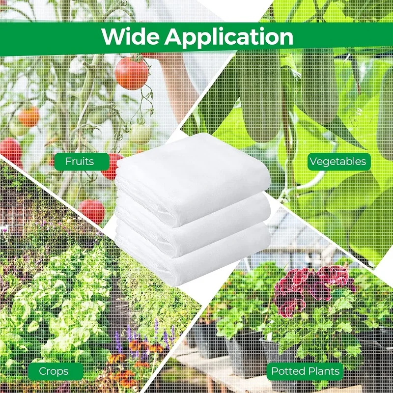 Garten Insekten Schutz Netz Pflanze Gemüse Obst Pflege Abdeckung Netzwerk Gewächshaus Schutznetz Schädlingsbekämpfung Anti-Vogelnetz – Detail 5