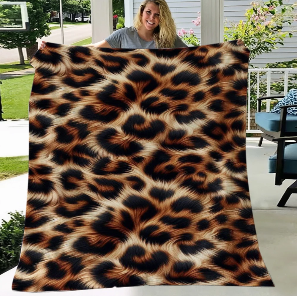 Cookie Blanket Throw Christmas Candy Cane Soft Flannel Warm Blankets For Sofa Bed Sprinkles Gingerbread Merry Xmas Decor