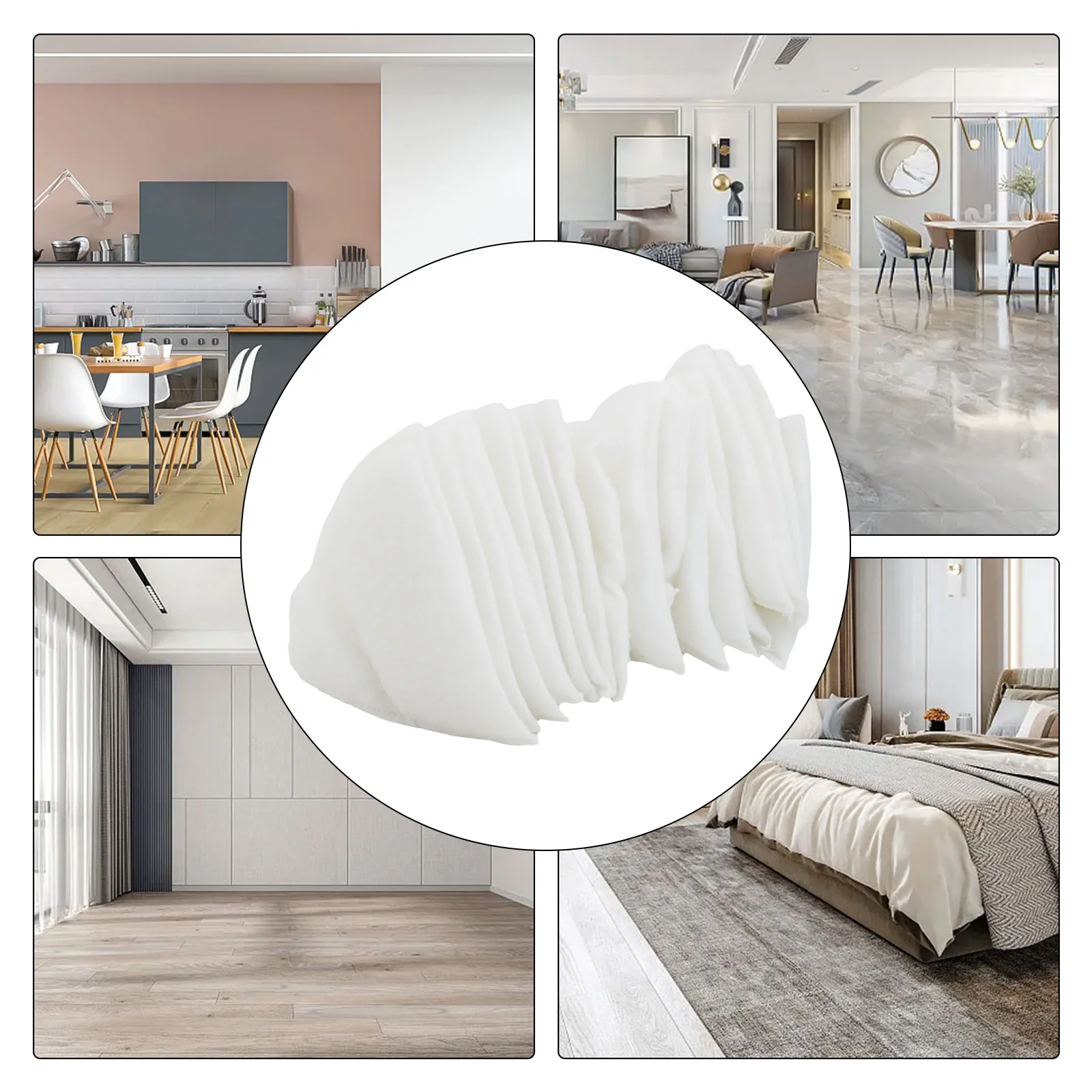 G4 DN125 Filters White 20pc Cone Filter Set For Round Exhaust Air Valves Progressive Depth Structure For Helios