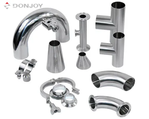 DN10-DN150 SS316L Polished Concentric Reducer Stainless Steel Pipe Fitting