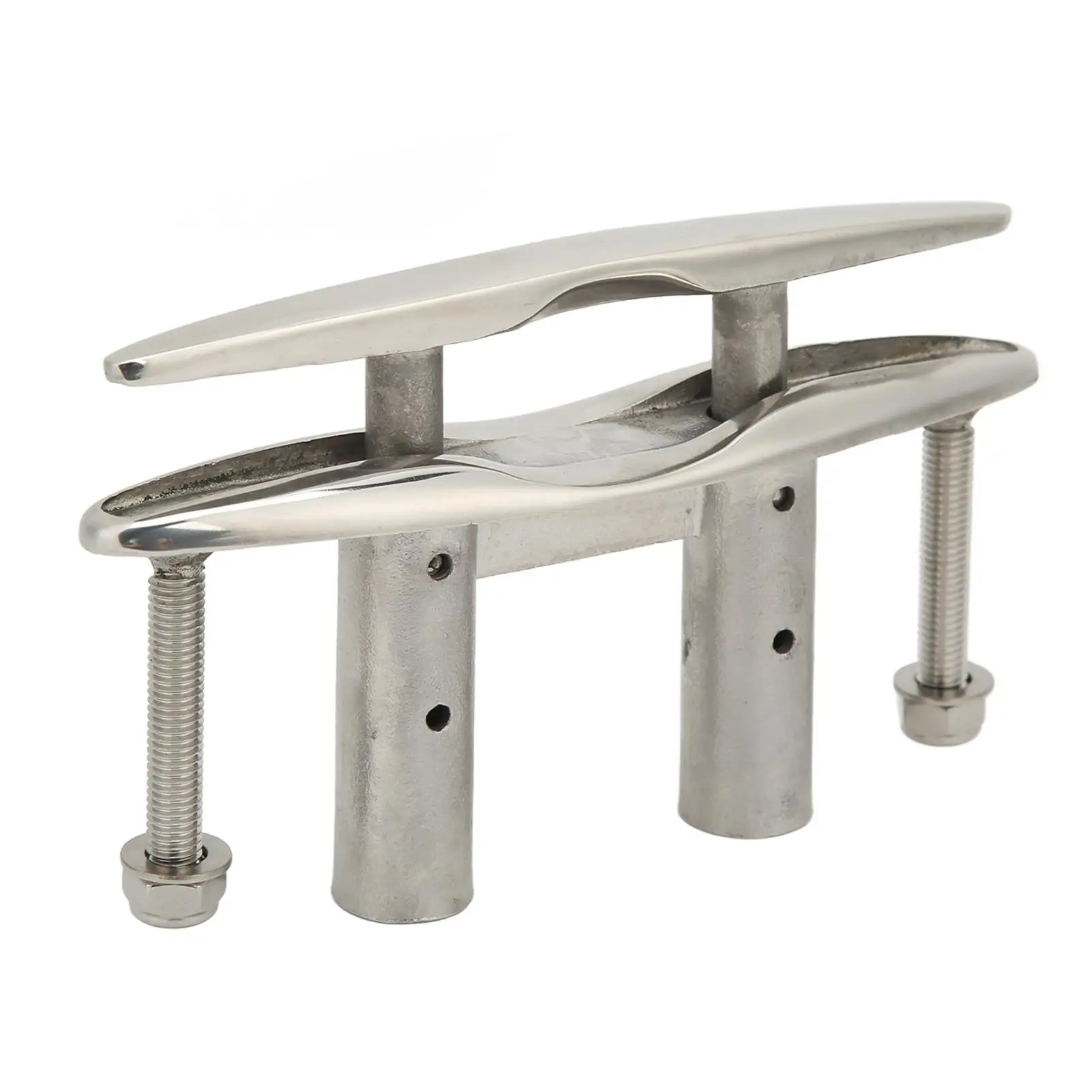 

for marine Dock Cleat Heavy Duty Pull Up Cleats Smooth Mirror Polish Rustproof 316 Stainless Steel for yacht