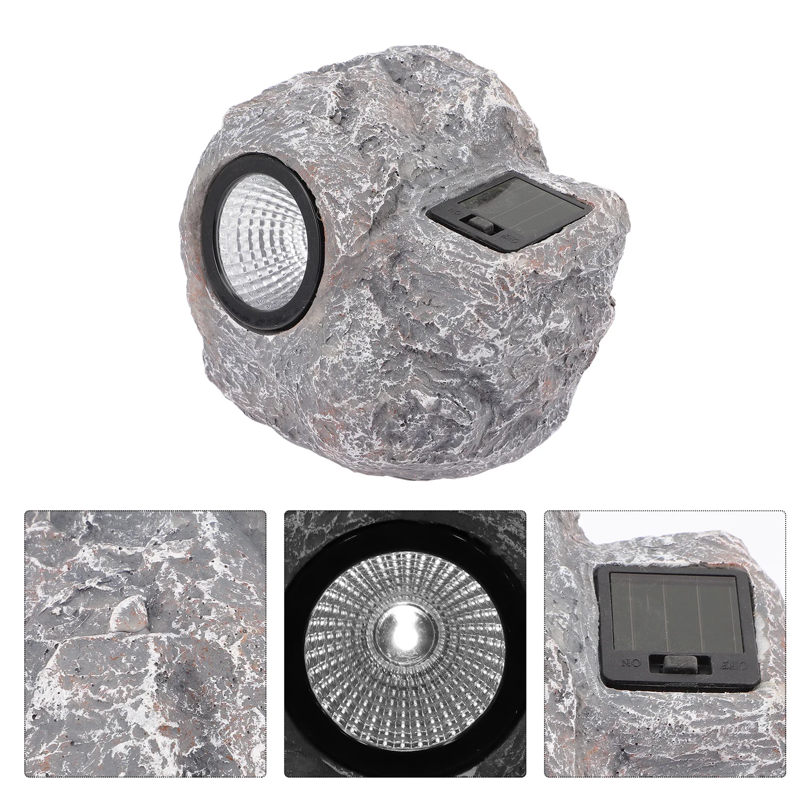 

Outdoor Solar Stone Light Artificial Rock Lamp for Garden Courtyard Decoration Waterproof Landscape Lighting Decor