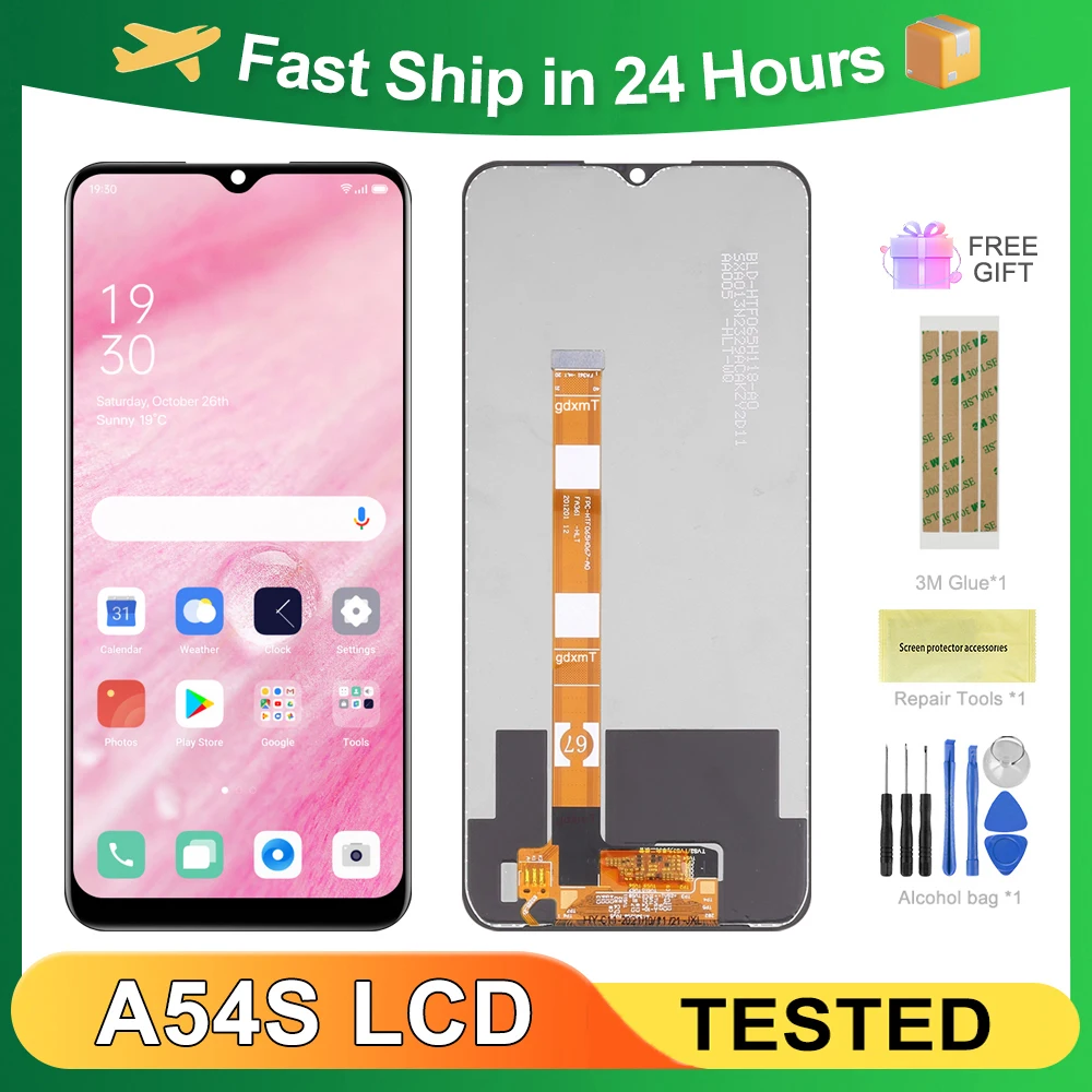 For OPPO 6.52''A54S For Oppo A54S CPH2273 LCD Display Touch Screen Digitizer Assembly Replacement