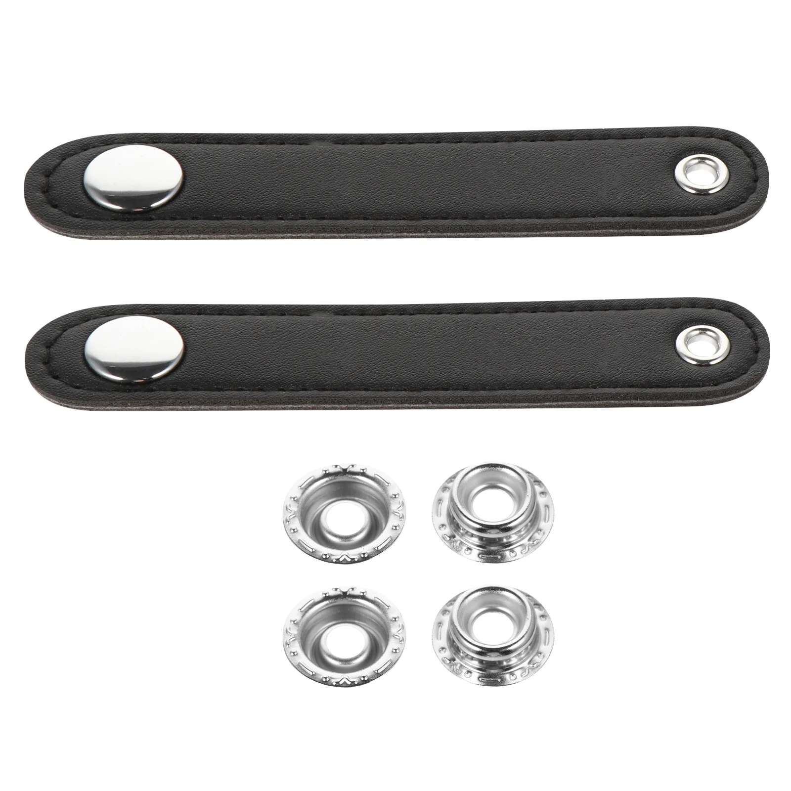 

2 Pcs Organ Bellows Strap Accordion Belt Buckle Replacement Supply Space Parts Straps