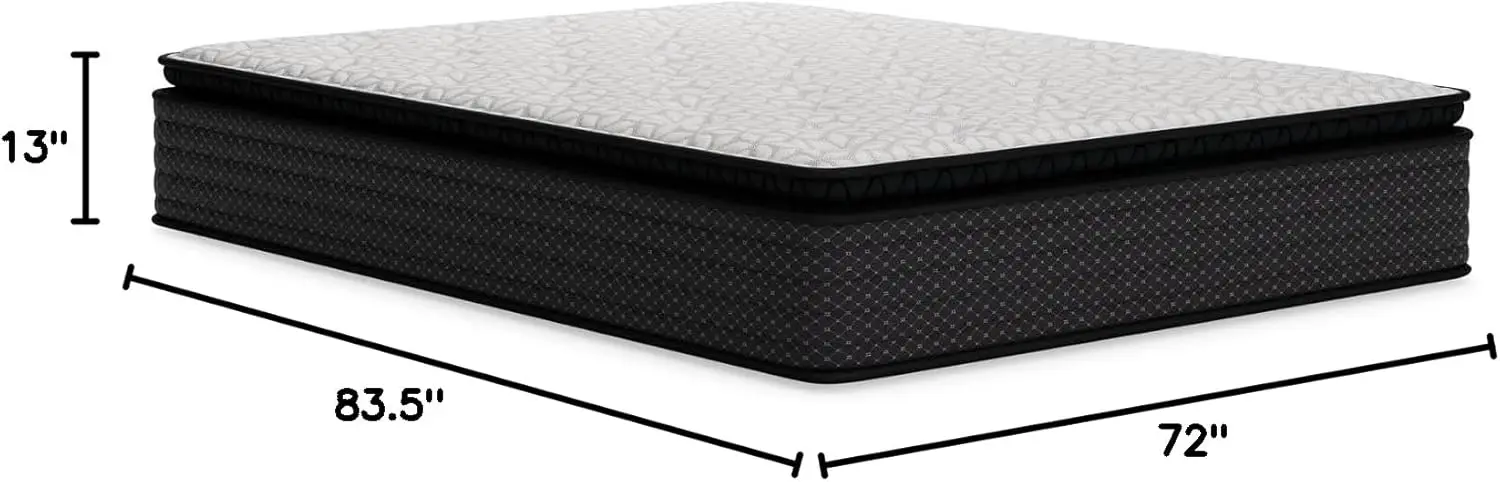 Signature Design by Ashley Limited Edition Pillow Top 13 Inch Pillow Top Hybrid Mattress with Gel Memory Foam and Edge