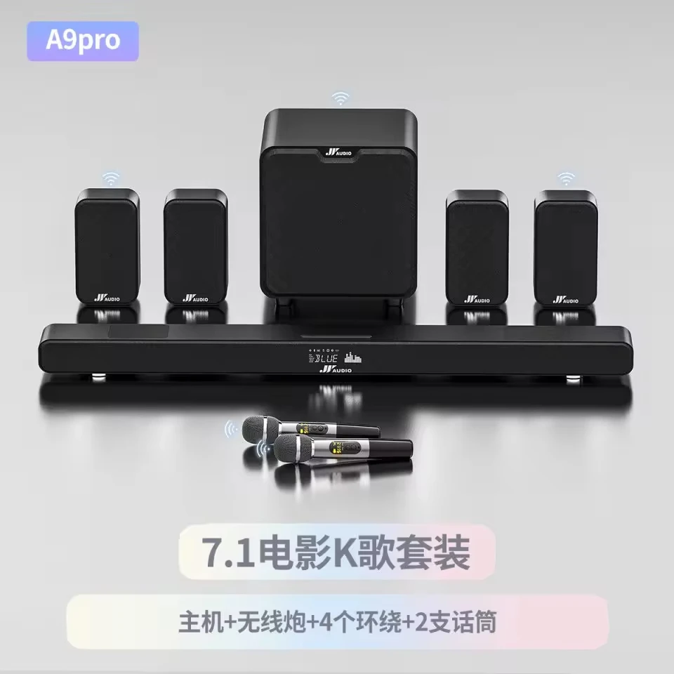 Vofull High Quality Wireless Wall Sound Bar Home Theater System TV soundbar BT sub Woofer