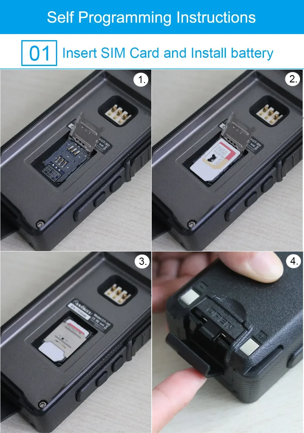 GT300 4G Linux ระบบ Pubic วิทยุ Realptt App Talk Gt300 GPS ทนทาน Ptt โทรศัพท์วิทยุ Walkie-talkie
