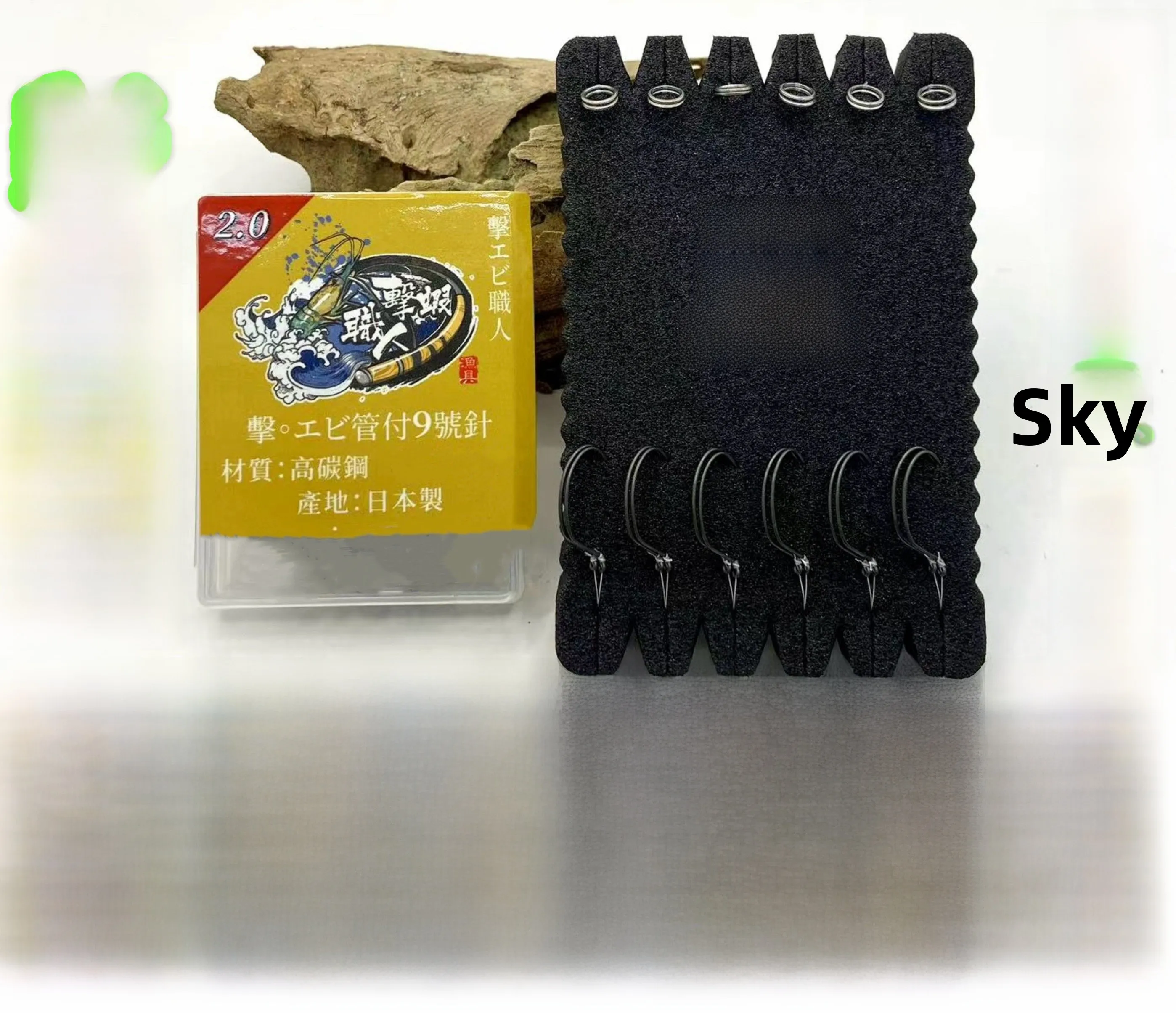 

2-Pa Gaatsu Fiing Hooks Arc pe Весовой крюк Profional Simp Communi Product Single Hook Line for Fiing