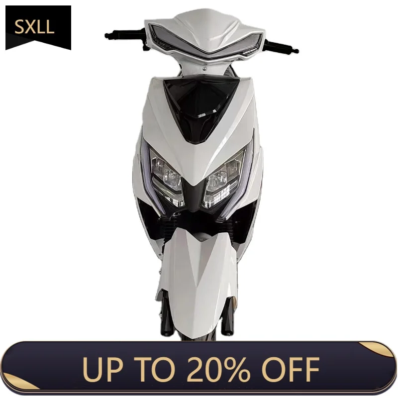 SXLL New adult sports motorcycle electric motorcycle, 2-seat, 800-1000 watt motor, 60V/72V battery, two-wheel racing design, EEC