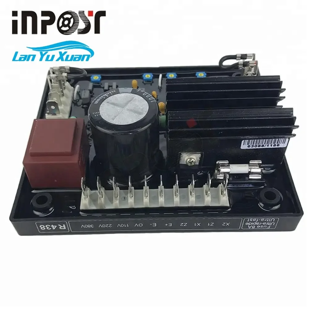 Nouveau régulateur de tension automatique du générateur AVR R438 pour Leroy Somer