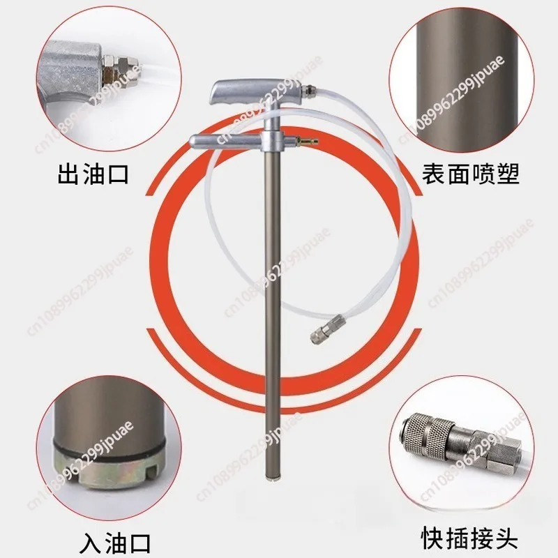 Lever Type Manual Grease Filler Portable Hand Lubricator Vehicle Machinery Grease Refilling Lubrication Tool