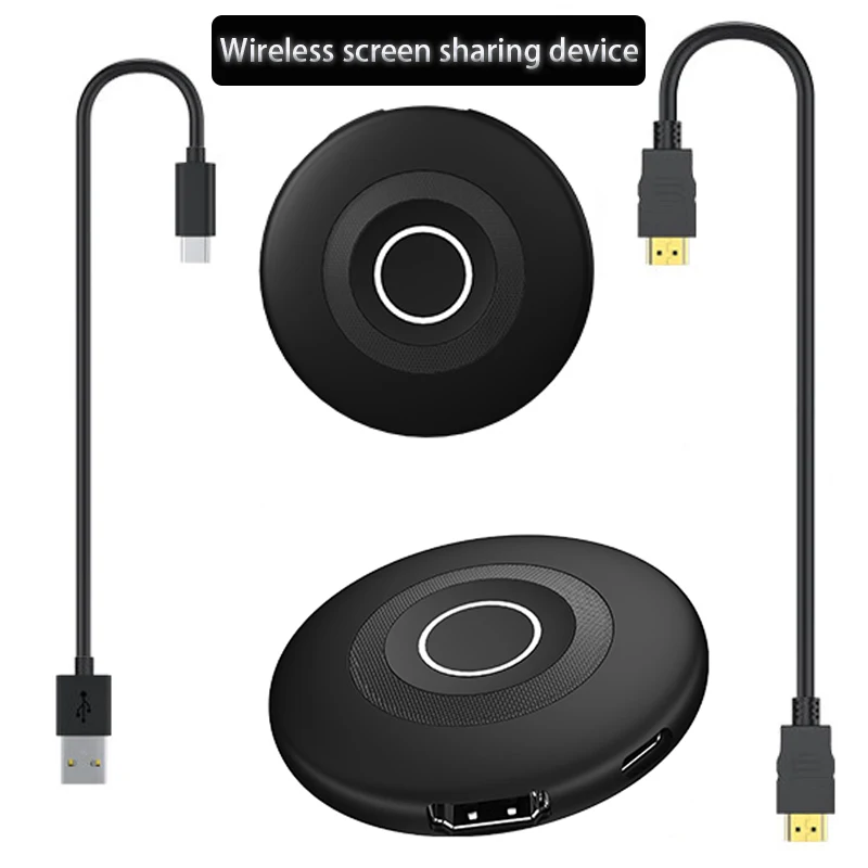 Wireless screen sharing device Screen Mirroring Receiver MiraScreen Miracast Airplay Smat TV Stick Wifi Display Receiver 2.4G 5G