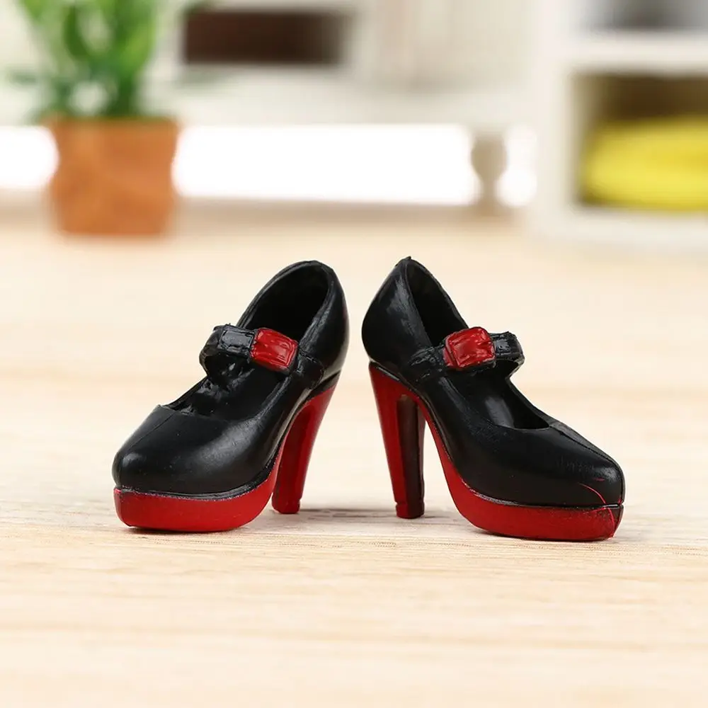 Plastic Foot Length 2cm Female 1/3 1/6Doll Shoes Accessories Hero Dolls Boot Long Knees Boots