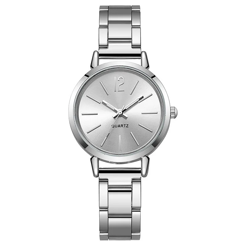 Reloj Mujer Moda Cuarzo Dorado Correa Aleación - usage example