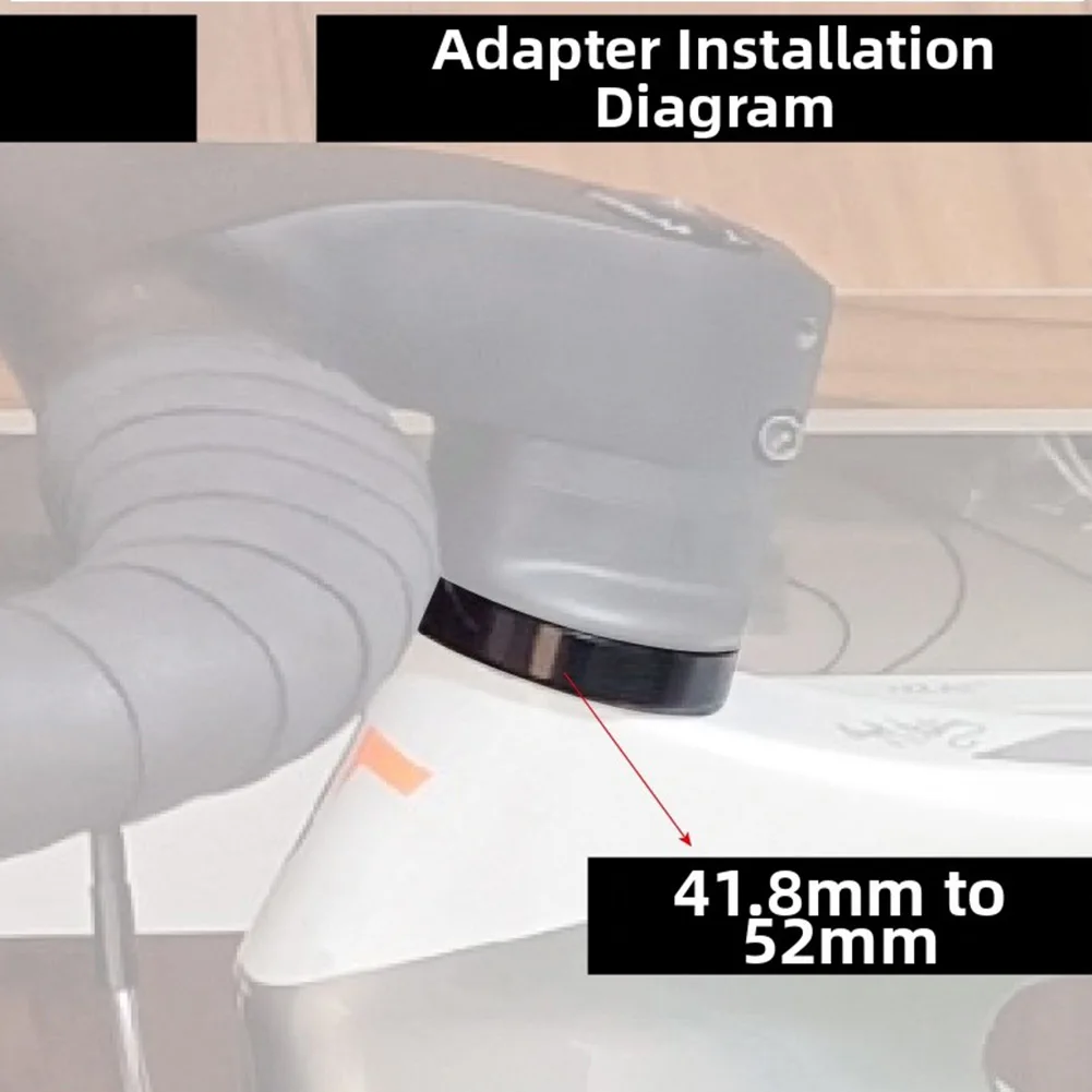 

41.8 (42) To 52mm Bike Headset Gasket Cover Bike Cable Outlet Headset Internal Cable Routing Conversion Headset Replacement Part