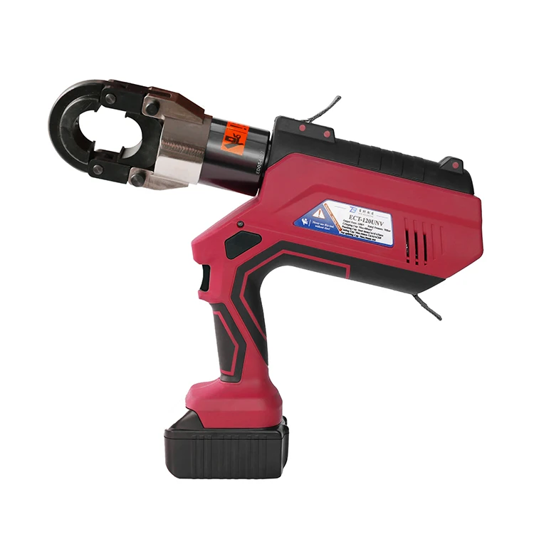 

ECT-120UNV 12T Multifunction Hydraulic Cable Crimping Cutting Punching Nut Splitting Battery Power Tools