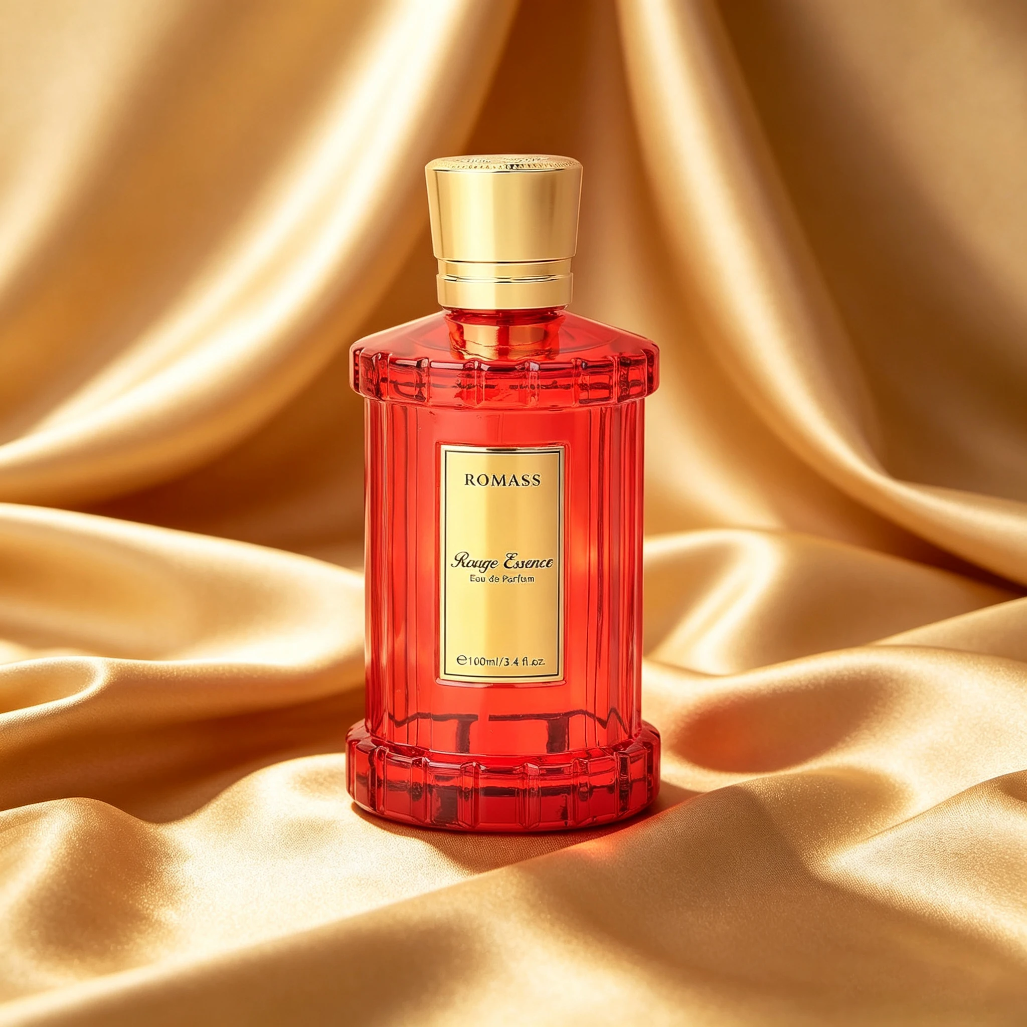 ROMASS Rouge Essence Vintage Red Bottle perfume Gentle Cut off Male Mature Royal Sister Fragrance Commuter Dating Small Group Advanced Light essence view 4
