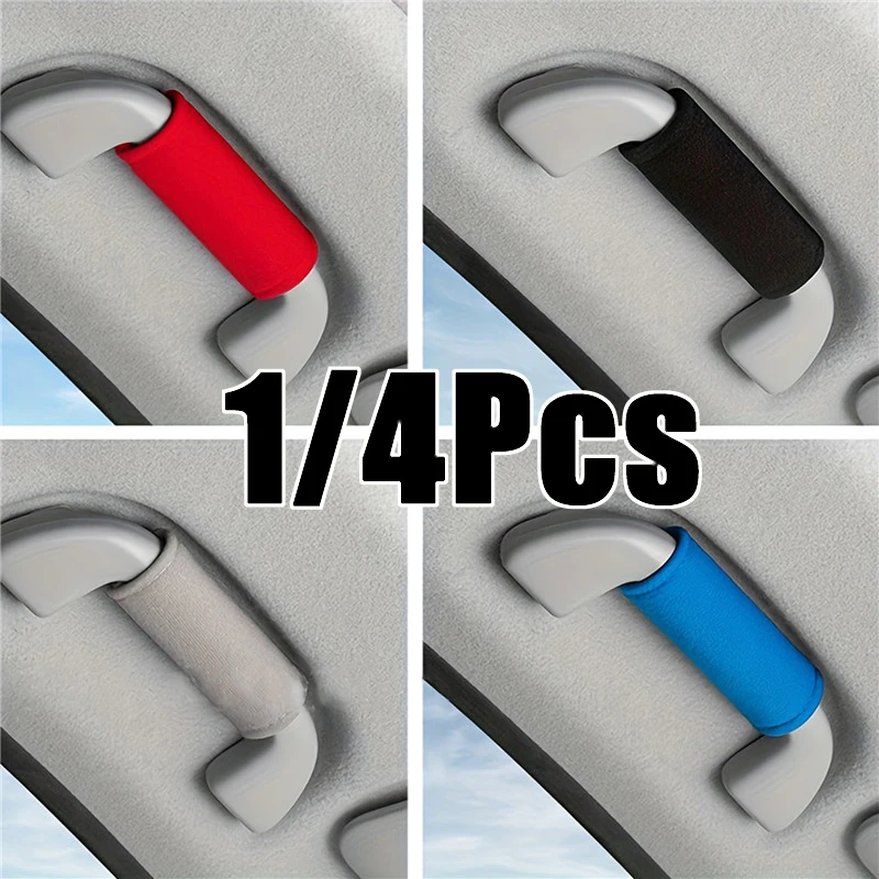 

1/4 шт. подлокотник на крышу автомобиля, декор, мягкий замшевый чехол, авто интерьер, перчатки с ручкой, защитные чехлы для потолочных ручек, НОВЫЙ