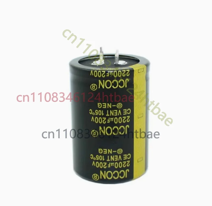 200v-2200uf-aluminum-electrolytic-capacitor-30-70mm-new-original-10pcs-lot
