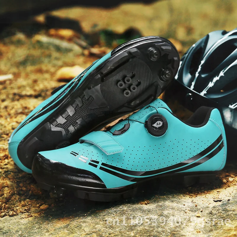 

Unisex Road And Mountain Cycling Shoes Cross-border Lock Rotation Button Design Support Function for All Genders in Various