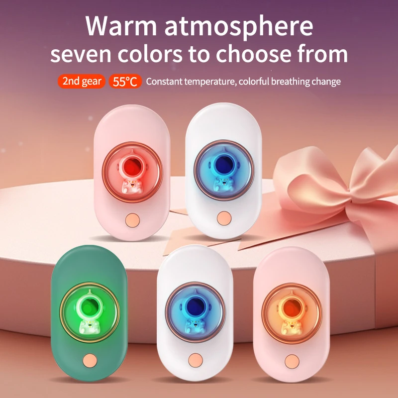 Xiaomi Hand Warmer Mini Portable Astronaut Hand Warmer Rapid Heating Constant Temperature Heating Travel Office Winter Gifts