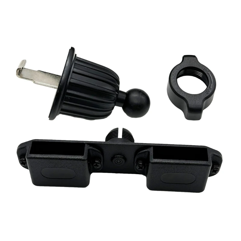 Upgraded Vehicle Mount for Communication Radios Double Device Vehicle Support