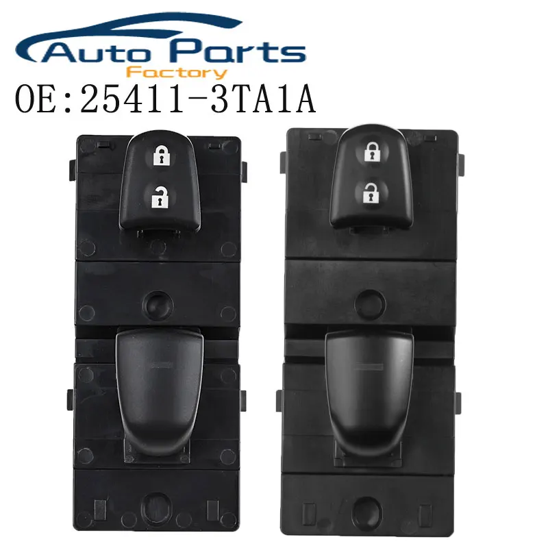 25411-3TA1A 254113TA1A New Front Left Power Window Switch For Nissan Teana Altima Pathfinder Switch Button