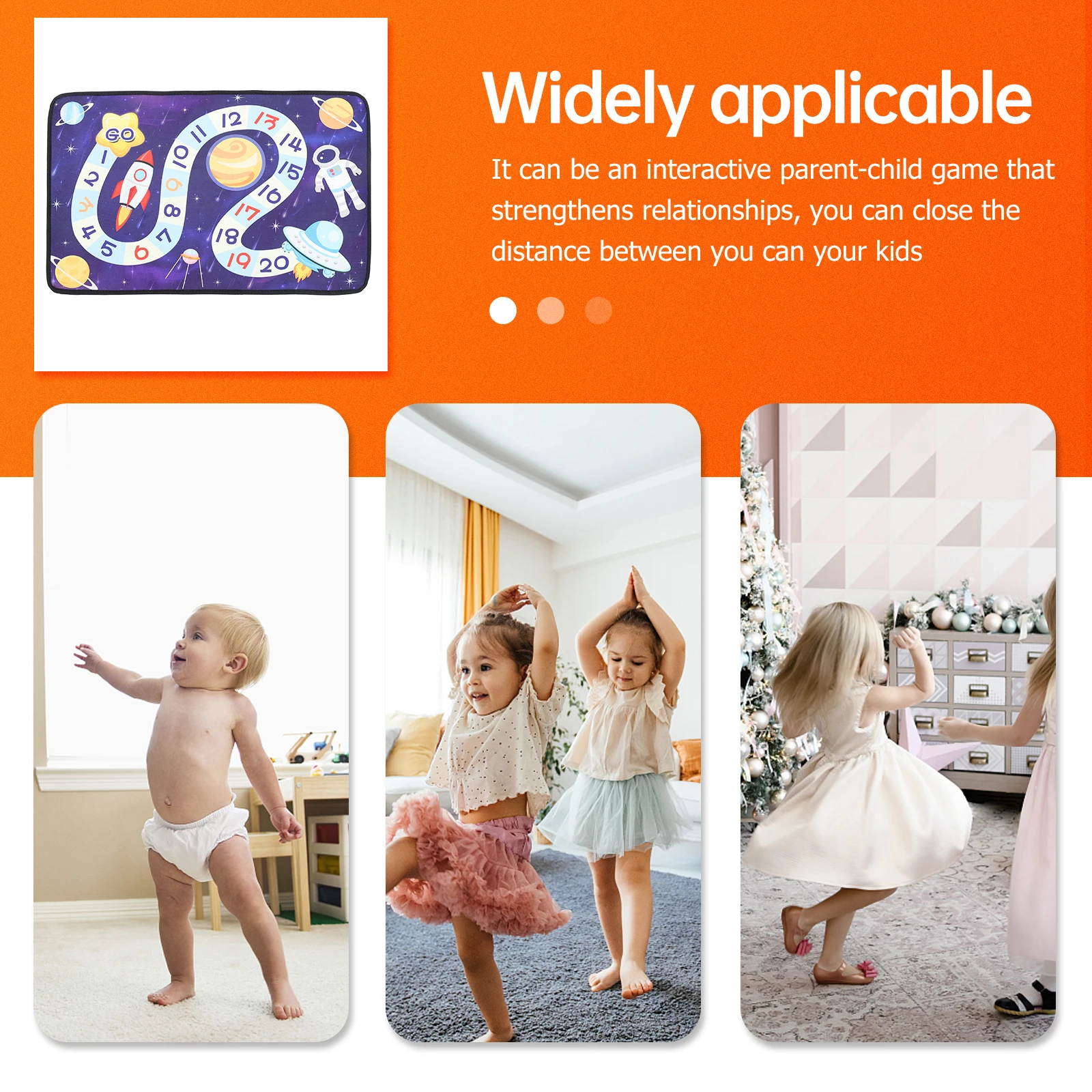 

Cartoon Kids Carpet 2M Large Educational Play Mat For Children Early Learning Interactive Parent Child Game Smooth Safe Edges