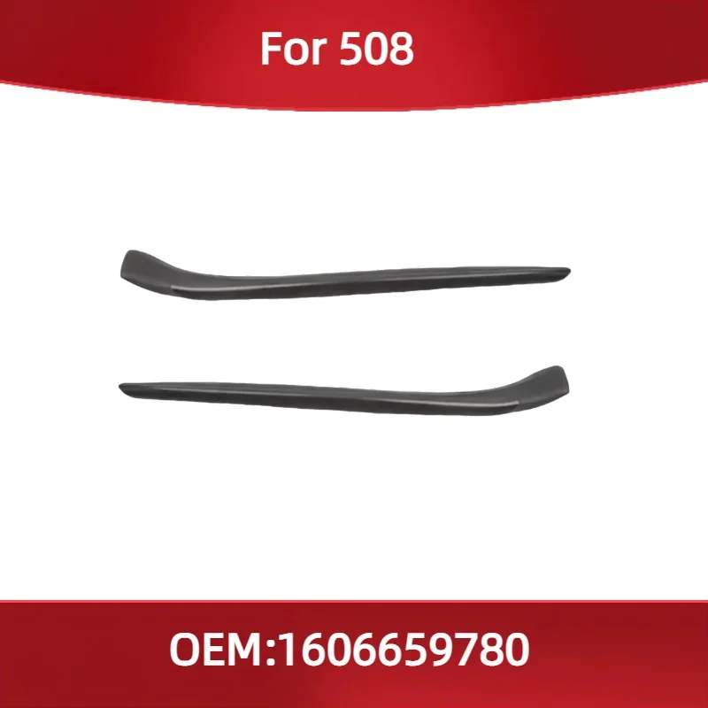 

1606659780 Для Peugeot 508, полоса переднего бампера, декоративная полоса для лобового стекла, декоративный ремень
