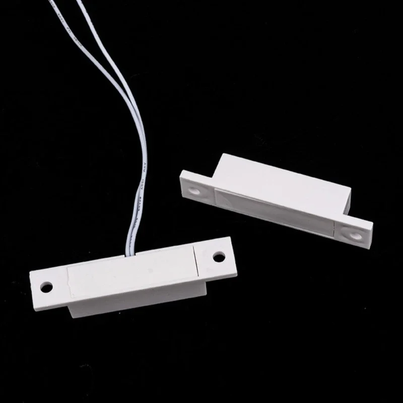 

Magnetic Door Window Contact Sensor Alarm Reed Switch Security Home Burglar Alarm NO/NC Magnetic Switch Easy to Install