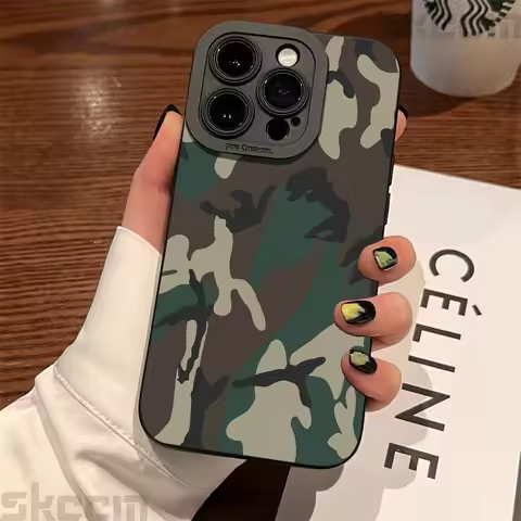 Fashion Graffiti Camouflage Pattern Design Case For Samsung Galaxy S25 S24 S23 Ultra S22 Plus S21 FE S20 A55 A54 A15 A35 Cover