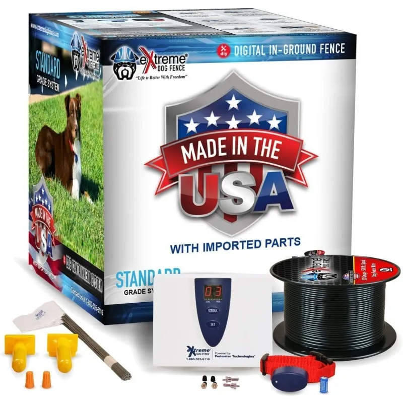 Underground Electric Dog Fence Premium - Standard Dog Fence System for Easy Setup and Superior Longevity