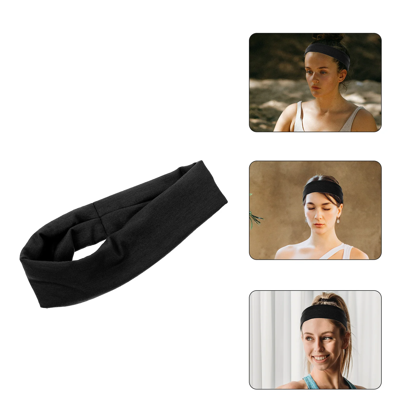 

High Elastic Hairband for Sports Running Yoga Precision Made Sweat Releasing Head Band Stylish Decorative Fitness Accessory