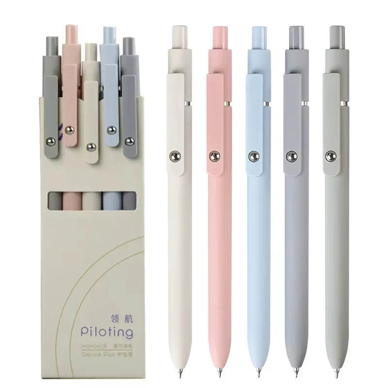 

New Piloting Morandi Colour Gel Pens Soft Touch Quick Dry Smooth 0.5mm Gel Ink Pen For School Writing Stationery Supplies