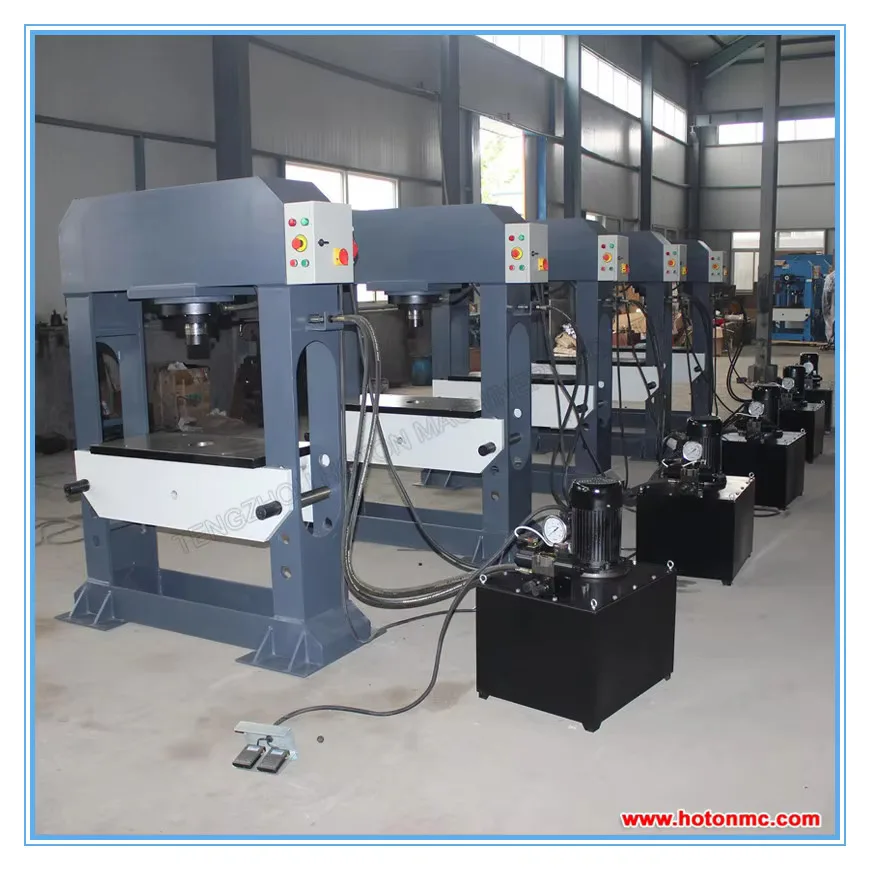 Hp-100 الهيدروليكية تزوير الصلب الصحافة هاين الحديد عامل الباردة الضغط العيينة اللكم الطاقة Prensas Hidraulicas Prensa
