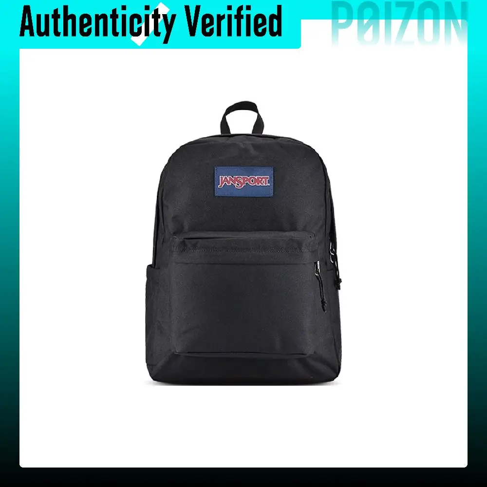 JanSport Fabric Backpack Regular Unisex Black 4QUT008