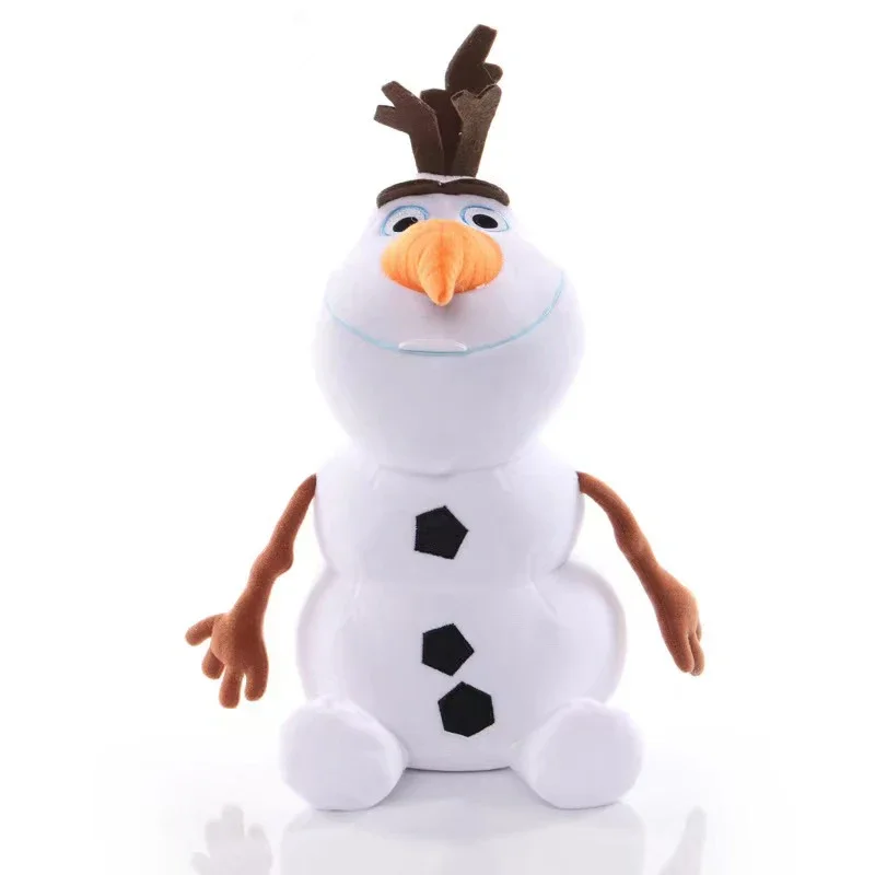 Disney Frozen Plush Toy The Snow Queen Elsa Doll Cartoon  Anna Cute Olaf Anime Sven Stuffed Companion Children\'s Birthday Gift