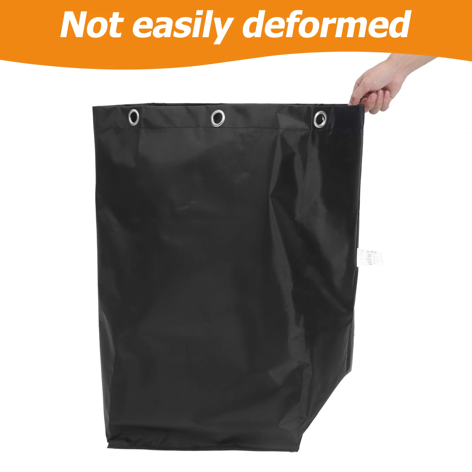

1pcs Janitorial Cart Bag Cleaning Supply Oversized Trolley Bags Replacement Strong Fabric Reusable Multiple Times Trash