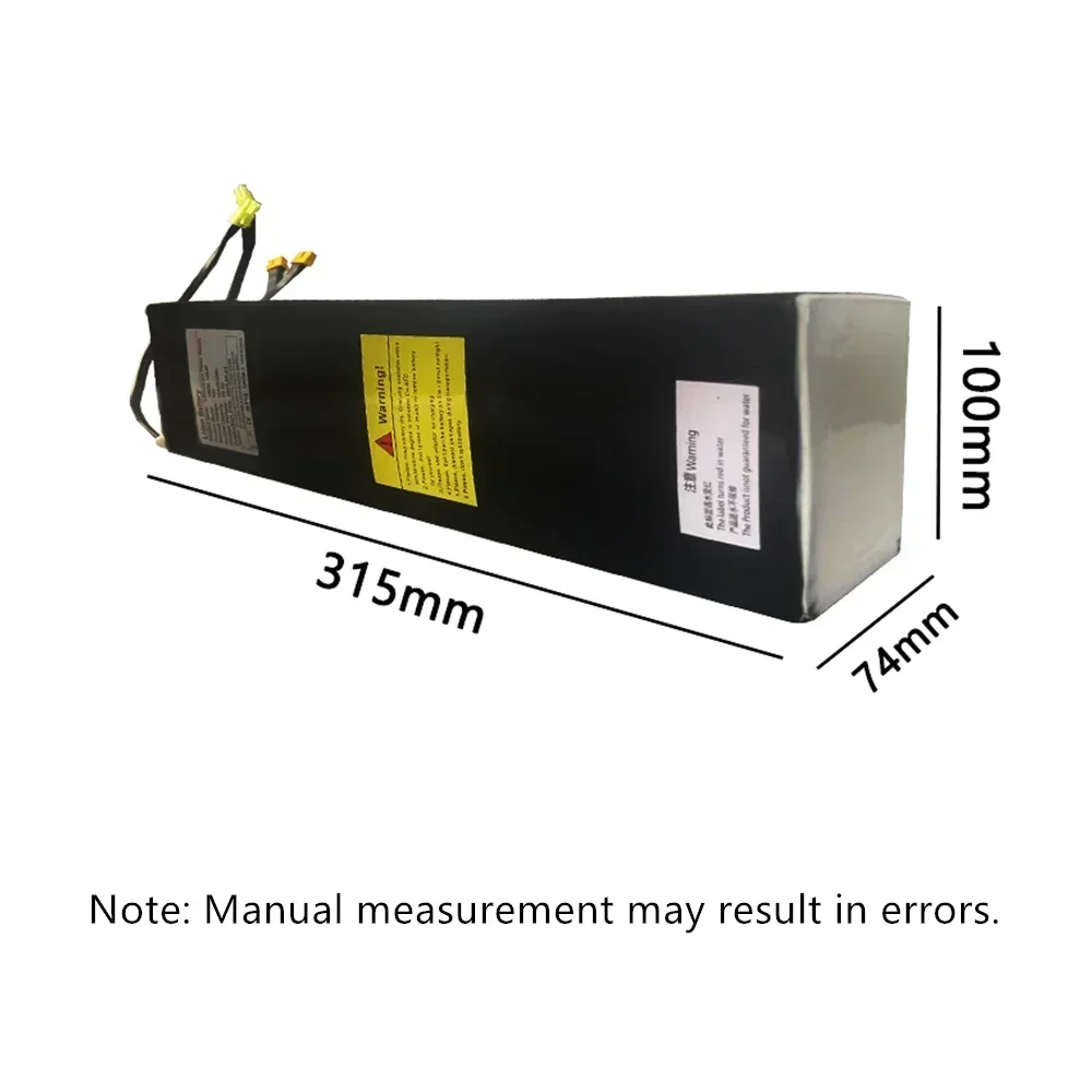 14S4P 52V 19.2Ah Lithium-ion Battery Pack 21700 19200mAh Dual Port Fast Charging ,Suitable for Dual Drive Scooters