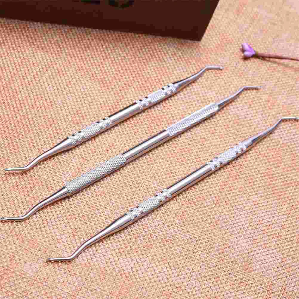 

2PCS Stainless Steel Nails Manicure Clipper Scissors Plier Dead Skin Removal Tool File Rasp (Silver)