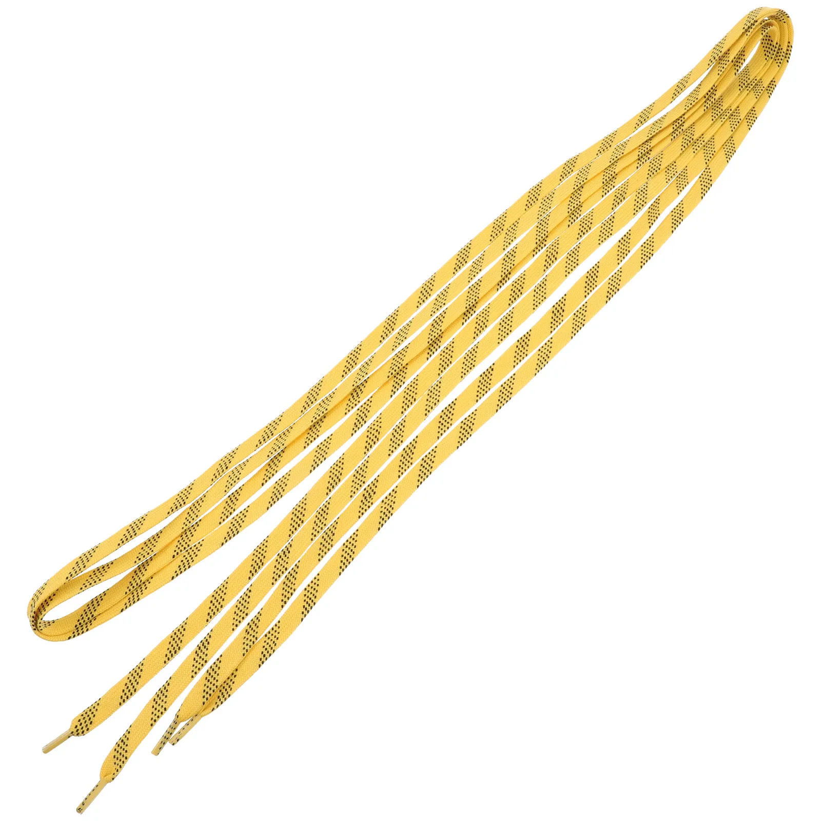 

1 пара спортивных шнурков для обуви: высокопрочные плоские шнурки с восковым покрытием для хоккейных коньков, ботинок, кроссовок и беговых кед