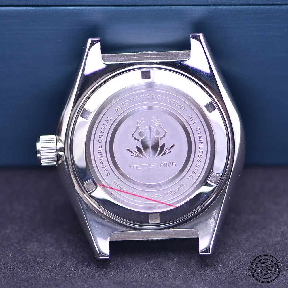 التكتيكية الضفدع 62mas حالة C3 الأخضر مضيئة BGW-9 الأزرق مضيئة الياقوت مرآة مناسبة ل 28.5 مللي متر الطلب NH35/36/4R/6R حركة