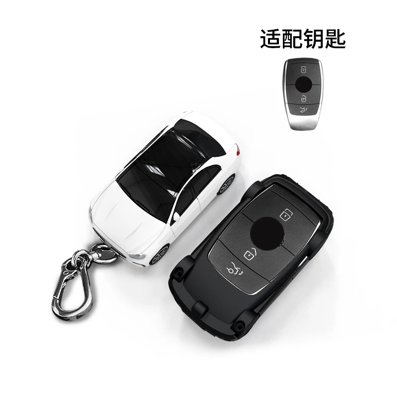 Per Benz E Class Car Styling Key Case per Mercedes Benz E C S GLC Class E200 E400 E63 W213 S550 S560 C260 A200 Car Key Cover Fob