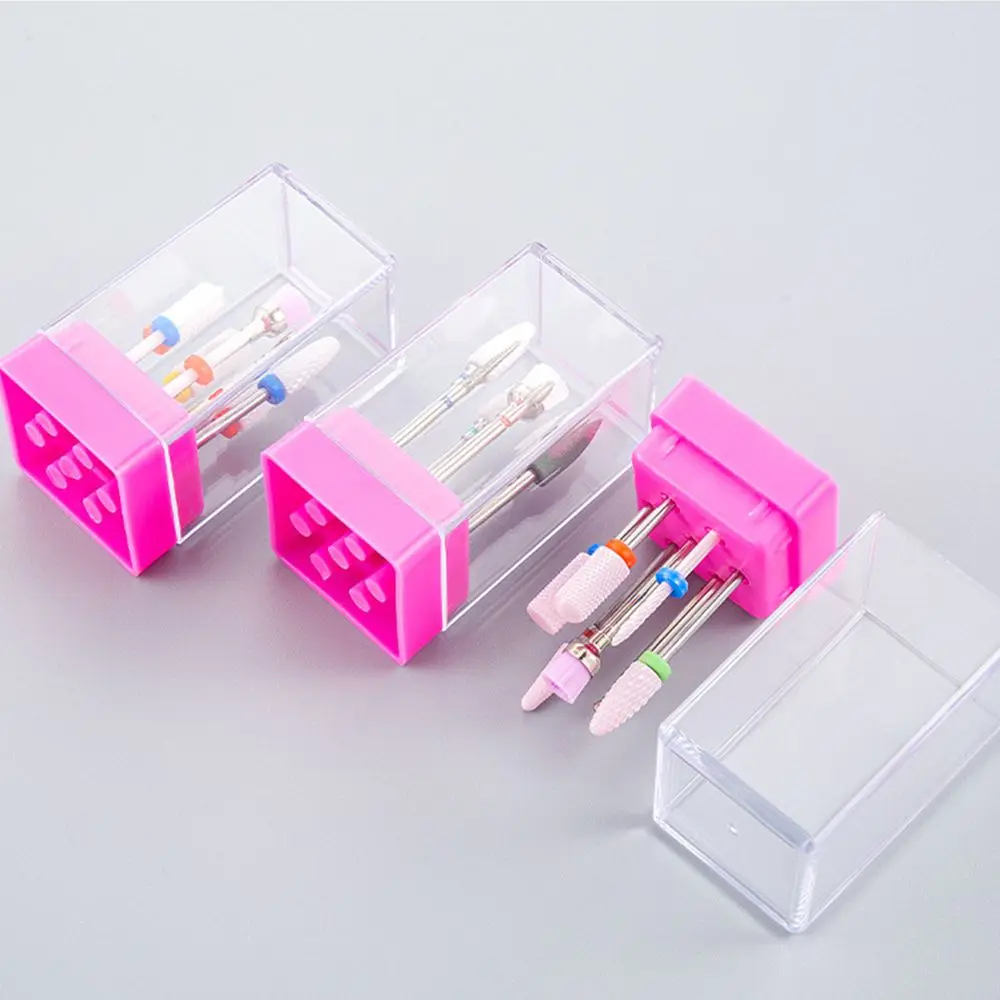 Scrub Manicure Pedicure Electric Grinder Head Grinding Head Sander Tool Nail Milling Cutters Set Ceramic Nail Drill Bit