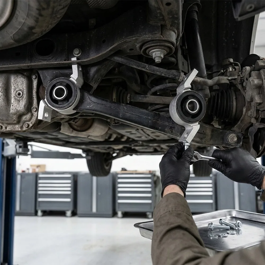 Control Arm Bushing Bracket Assembly for Volvo For XC90 2003 through 2016 Includes 31277897 Left and 31277898 Right