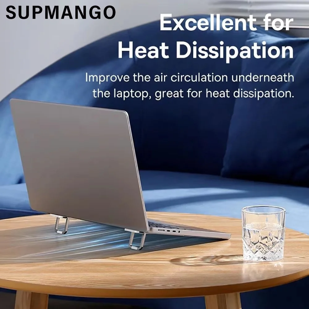 Podstawka pod laptopa do uchwytu na komputer Mini przenośne nogi do Macbooka Huawei Samsung Xiaomi Dell ASUS Lenovo HP