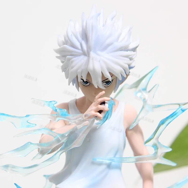 Neue Neue Anime-Figuren von Hunter × Hunter Killua Zoldyck Figura Acativos De Manga Modelo Pvc Estatua Colleccionable Ornamento – Detail 4